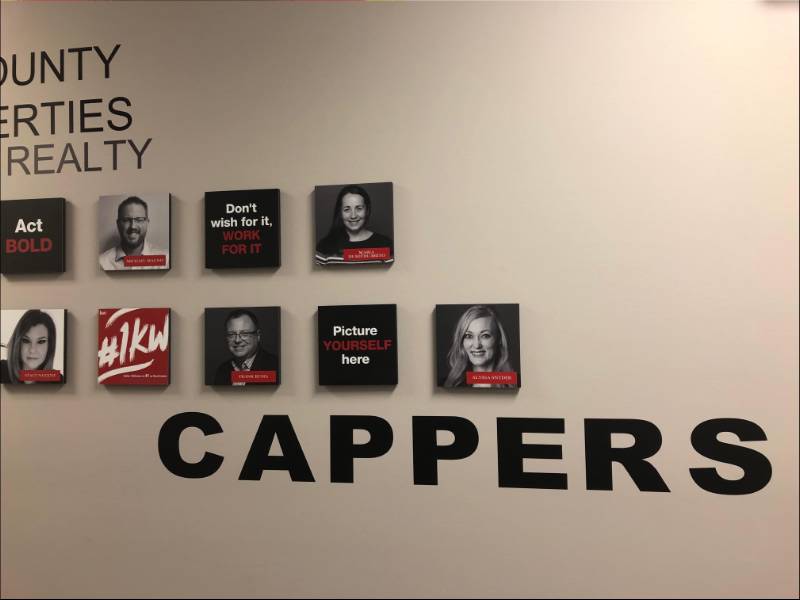 Wall of Recognition Lettering from Natasia M, OH